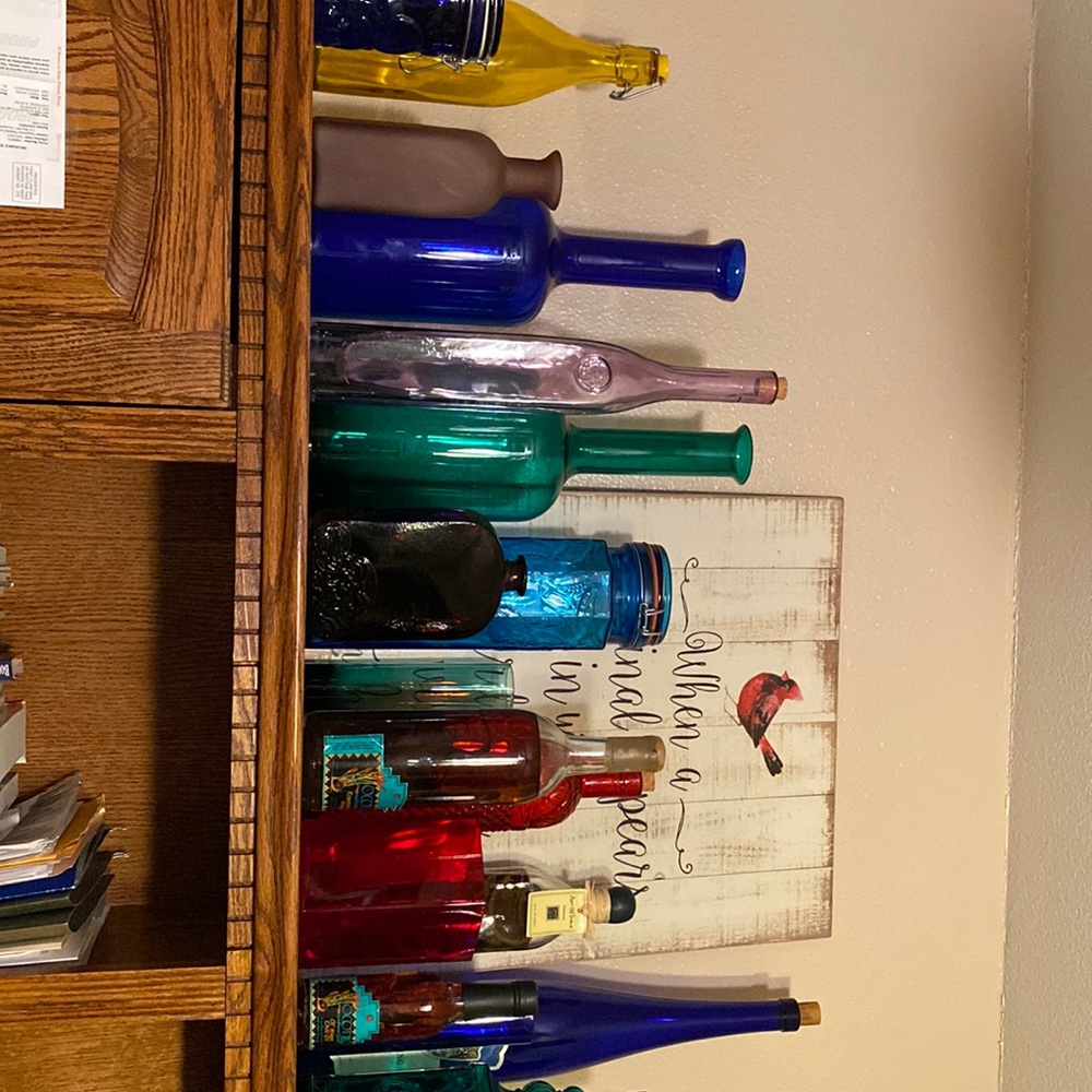 Beautiful collection of bottles per 4 bottles